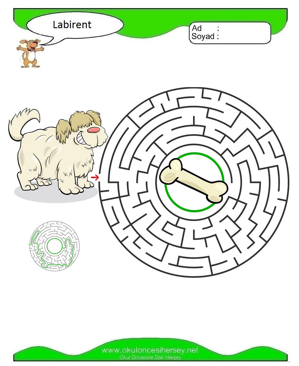 Labirent Bulmaca