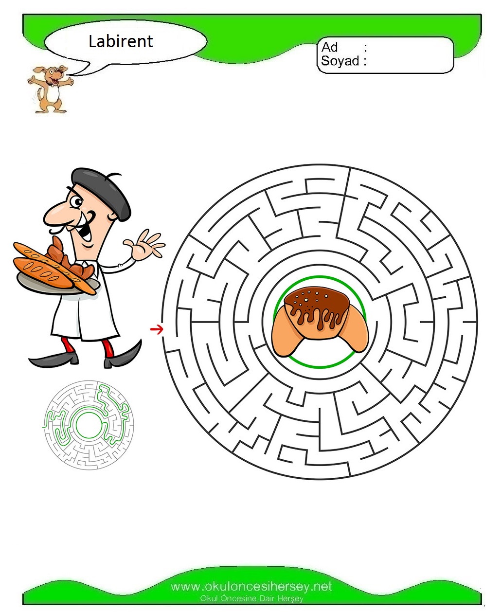 Labirent Bulmaca