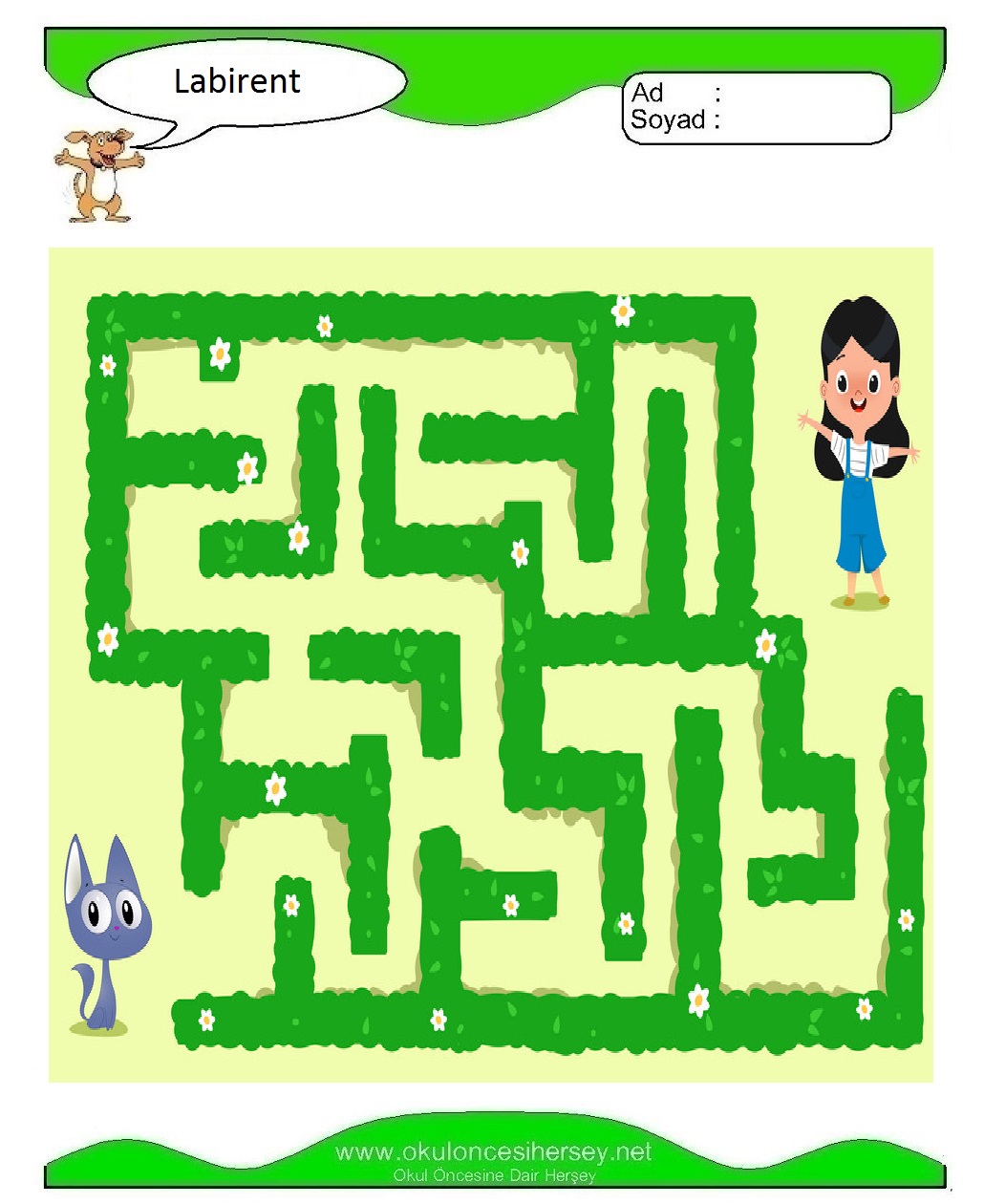 Labirent Bulmaca