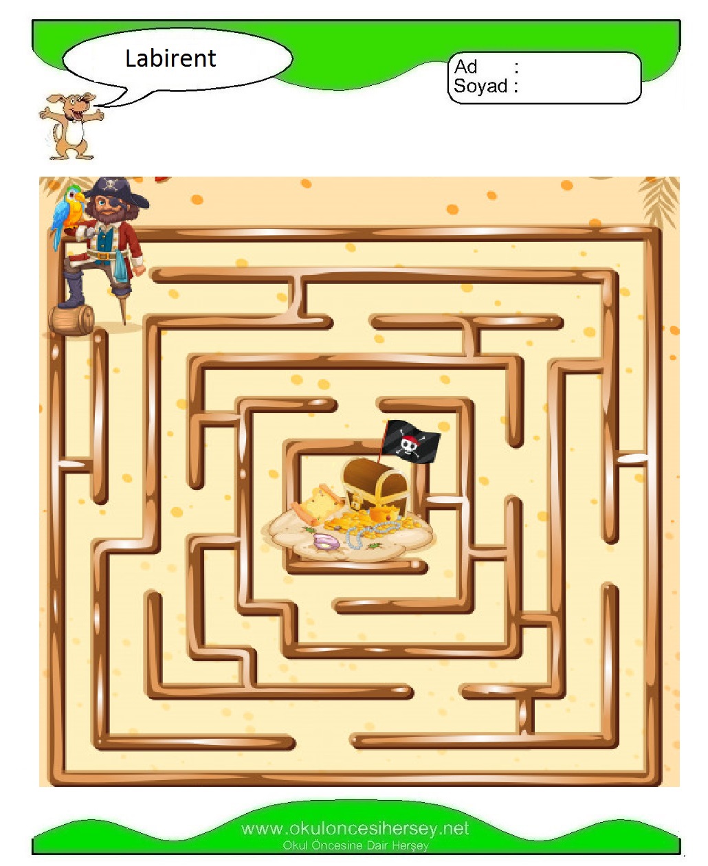 Labirent Bulmaca