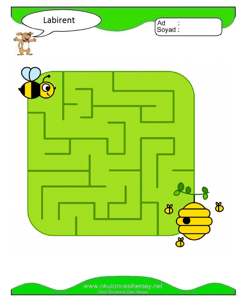 Labirent Bulmaca