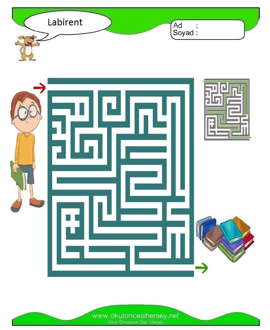 Labirent Bulmaca