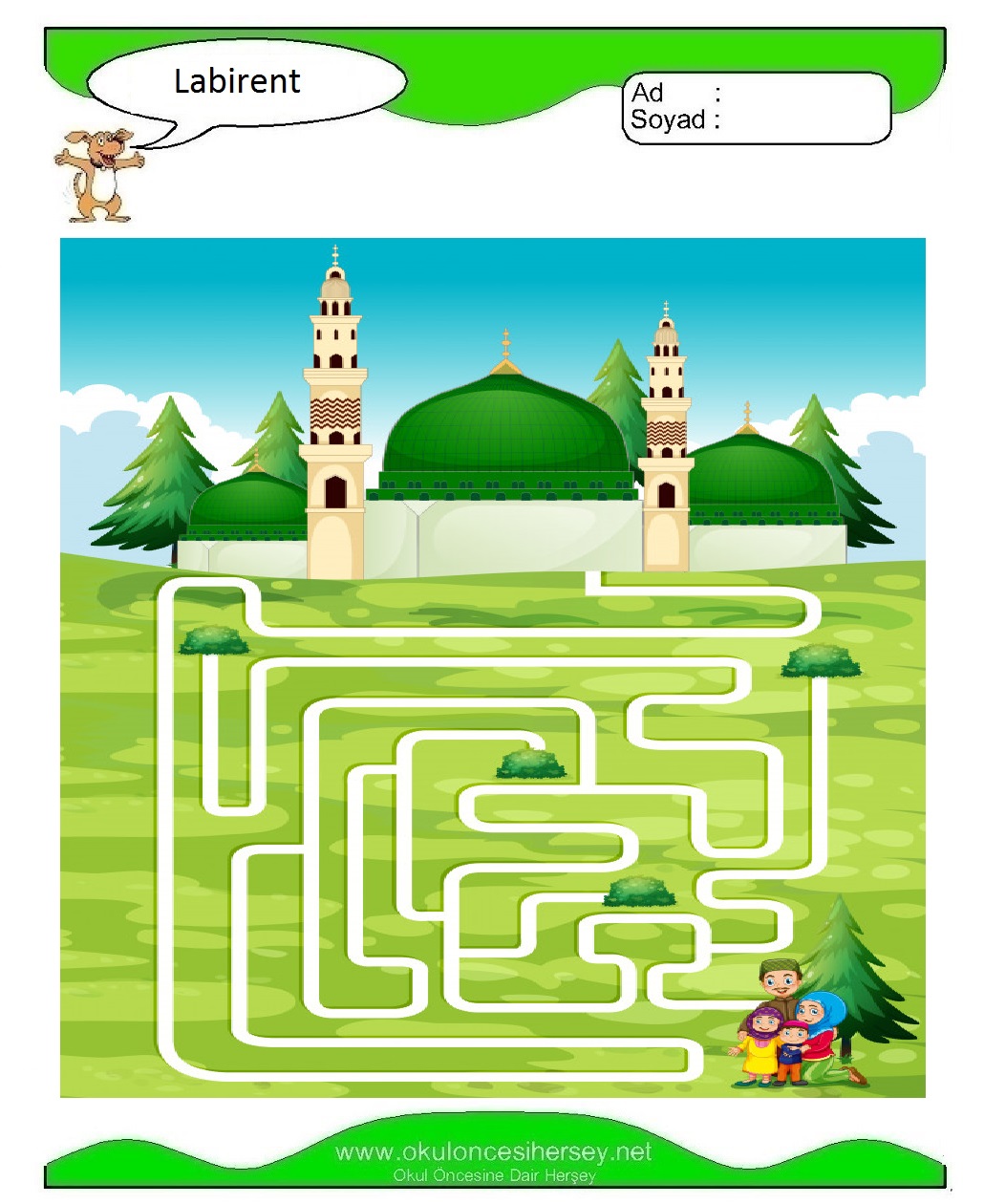 Labirent Bulmaca