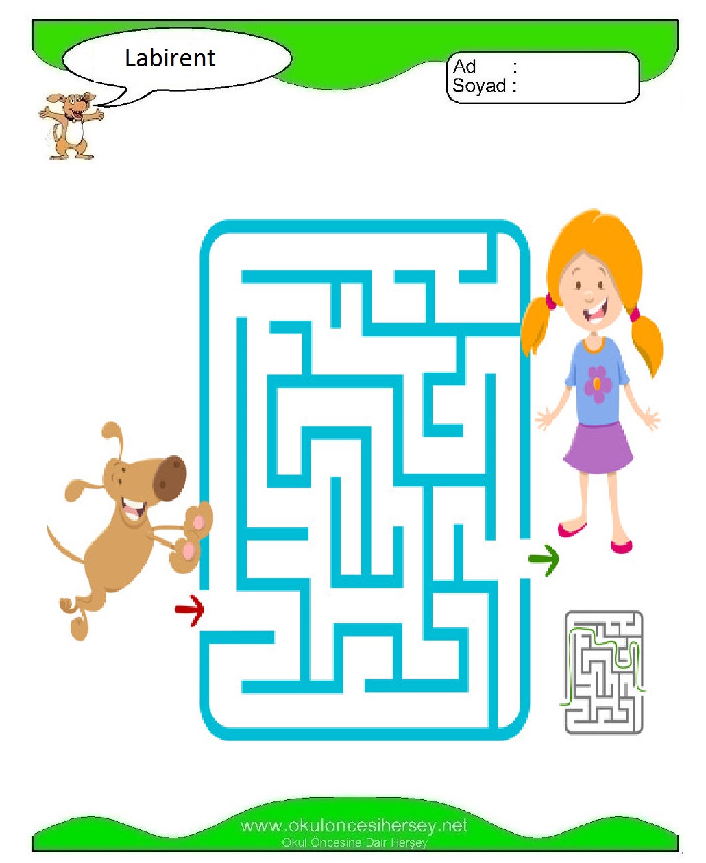 Labirent Bulmaca