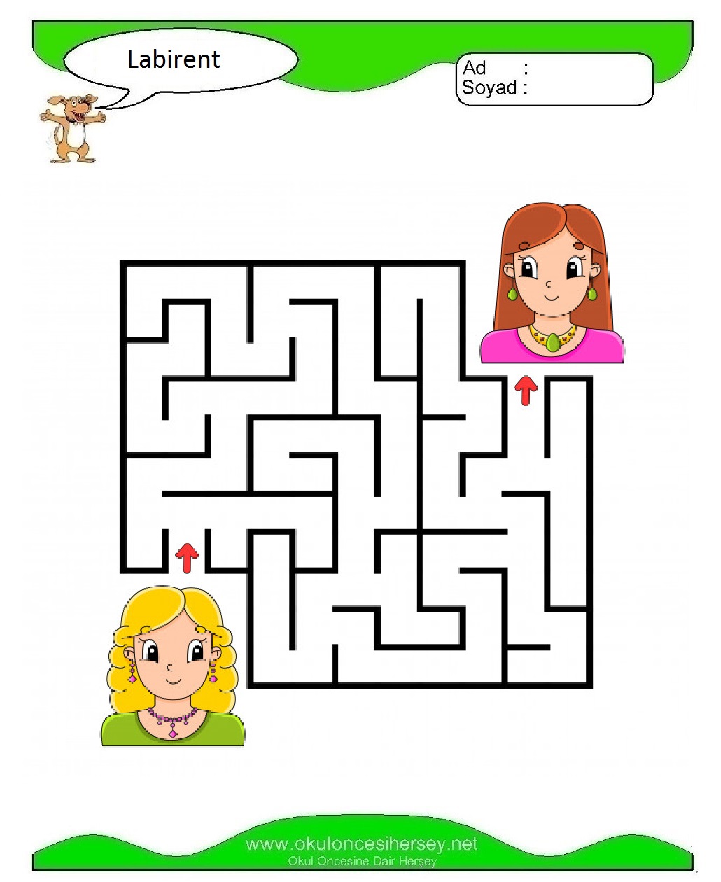 Labirent Bulmaca