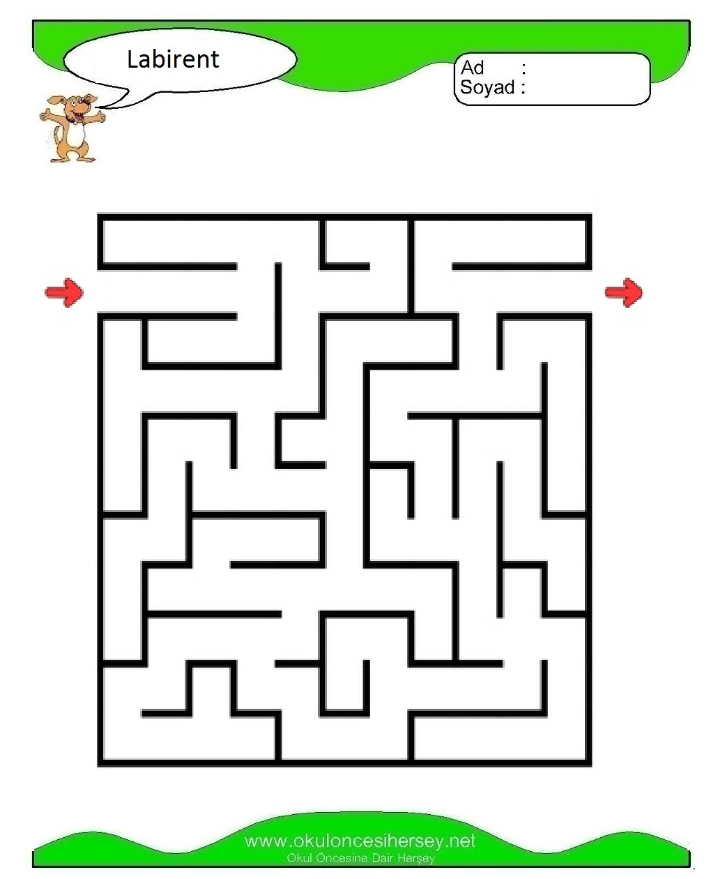 Labirent Bulmaca
