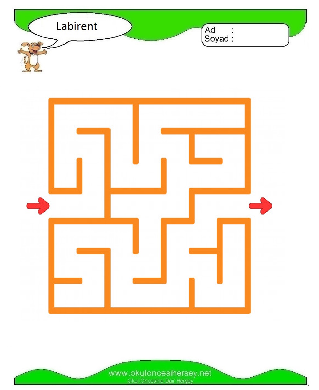 Labirent Bulmaca