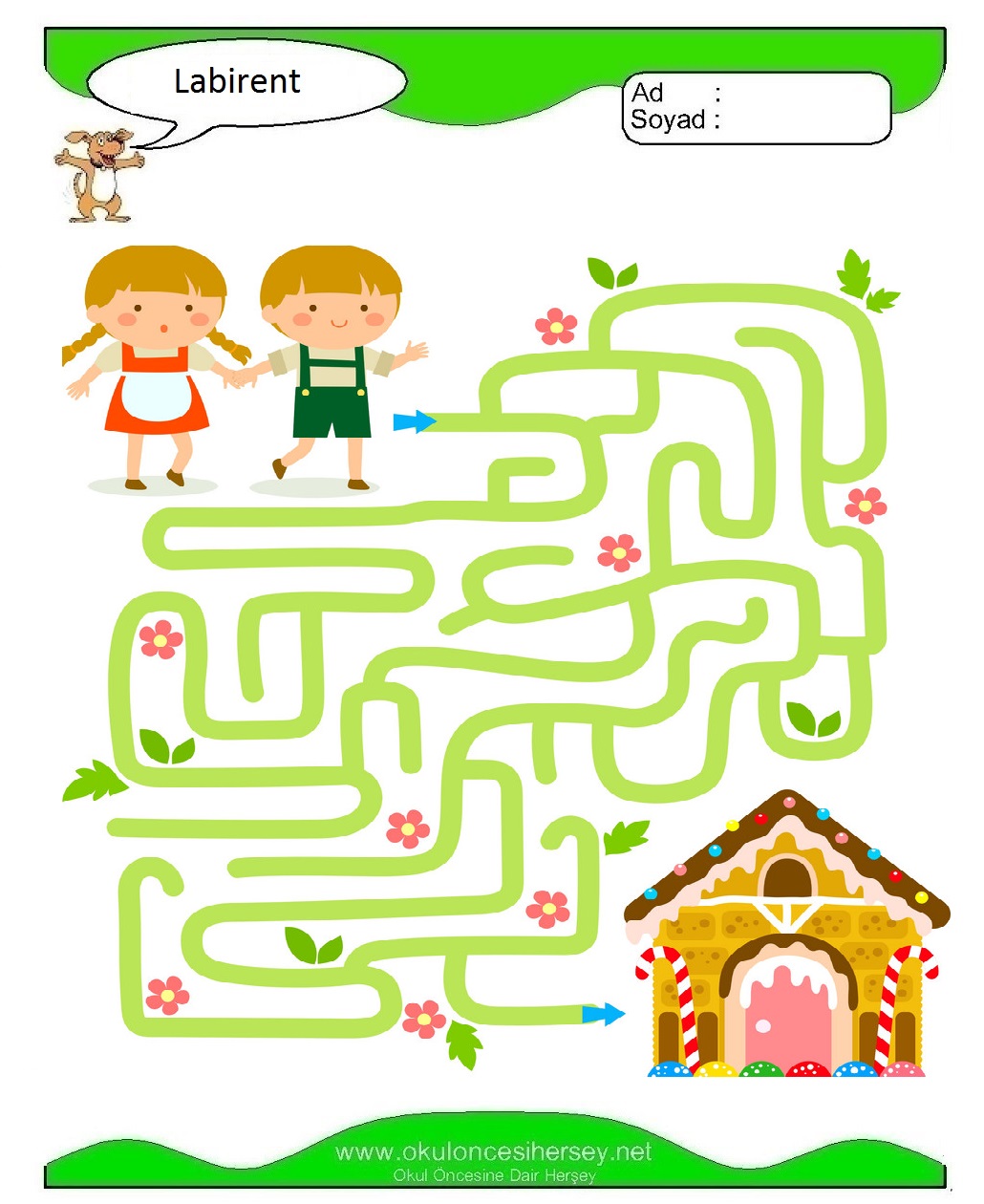 Labirent Bulmaca