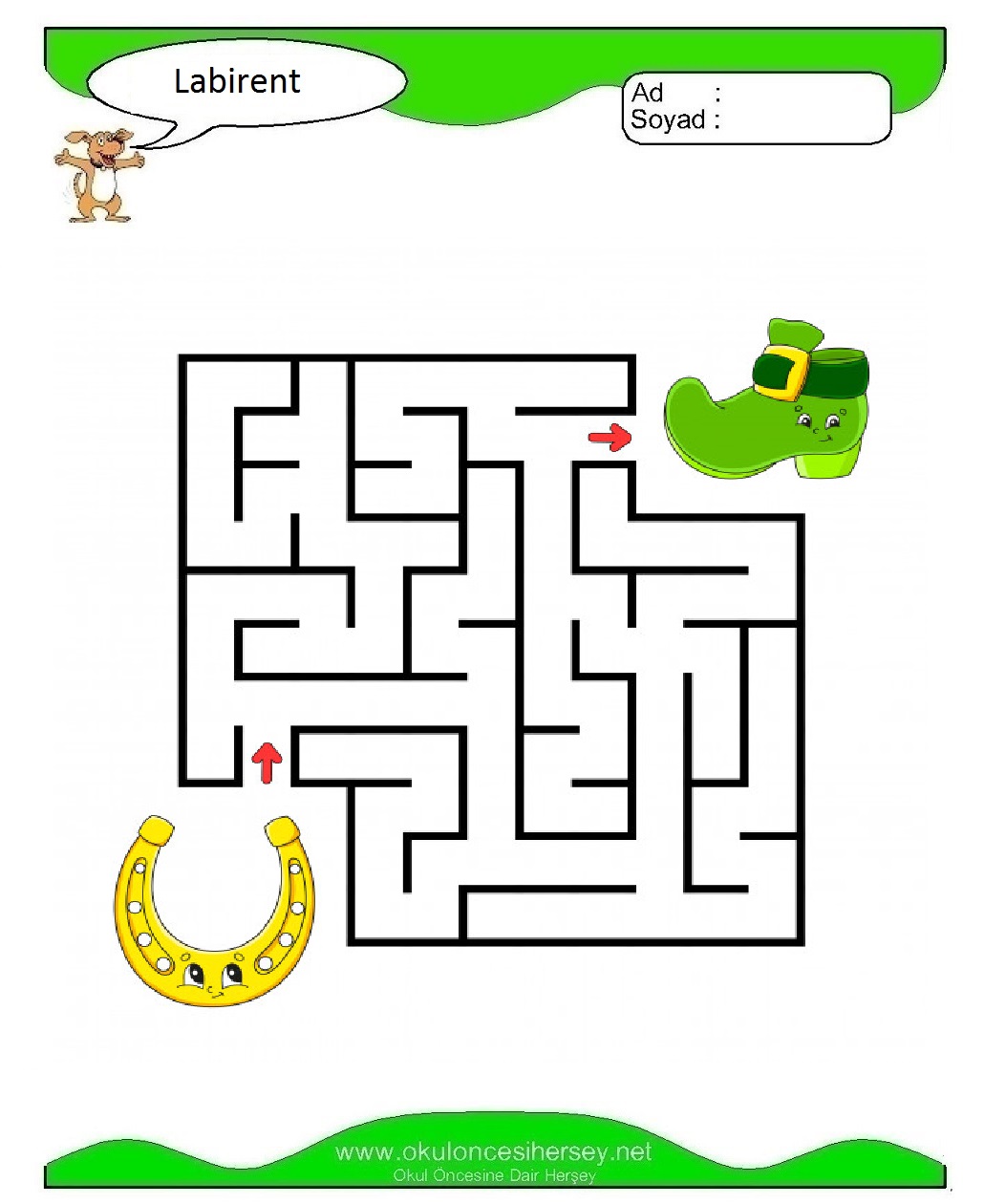 Labirent Bulmaca