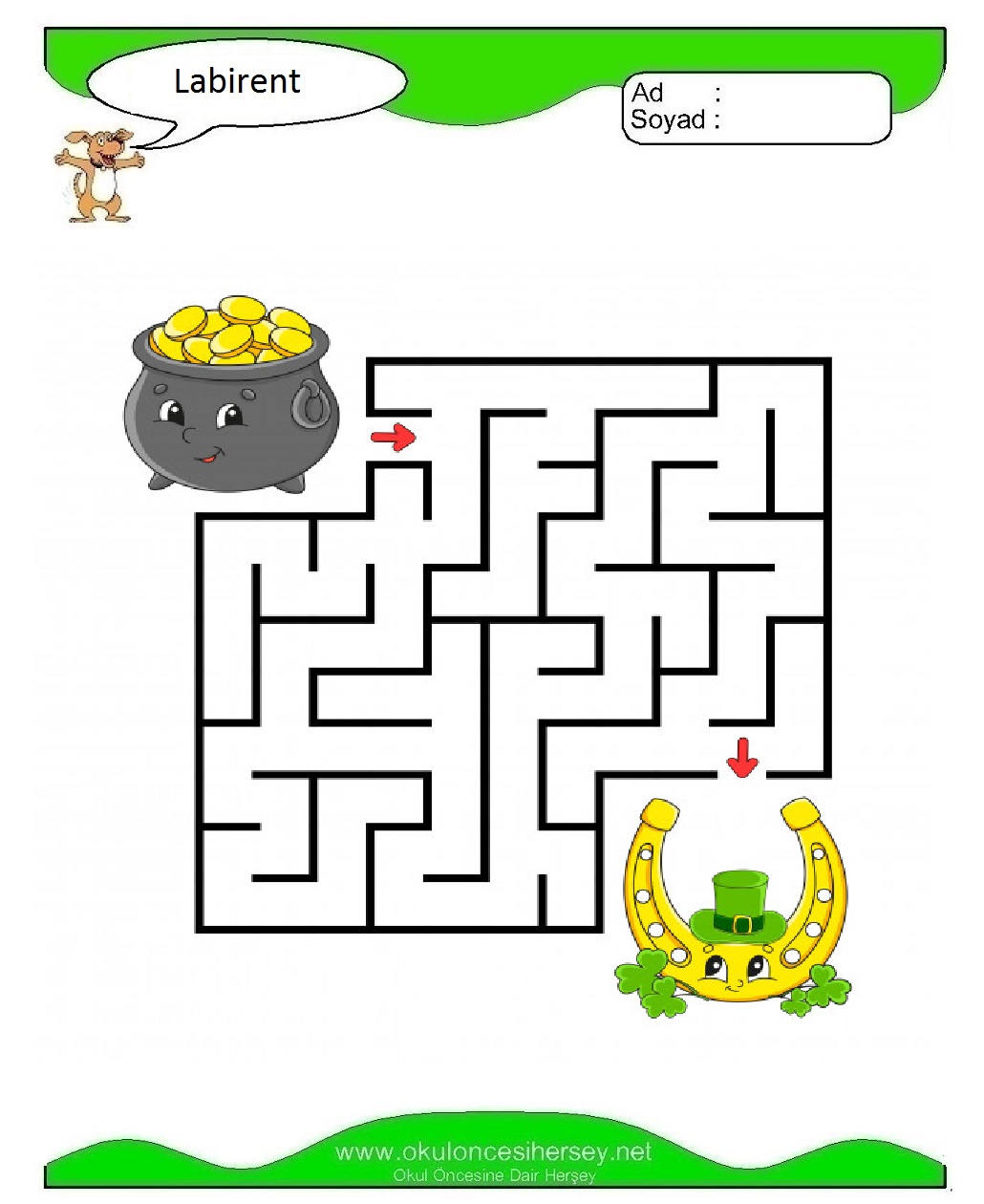 Labirent Bulmaca