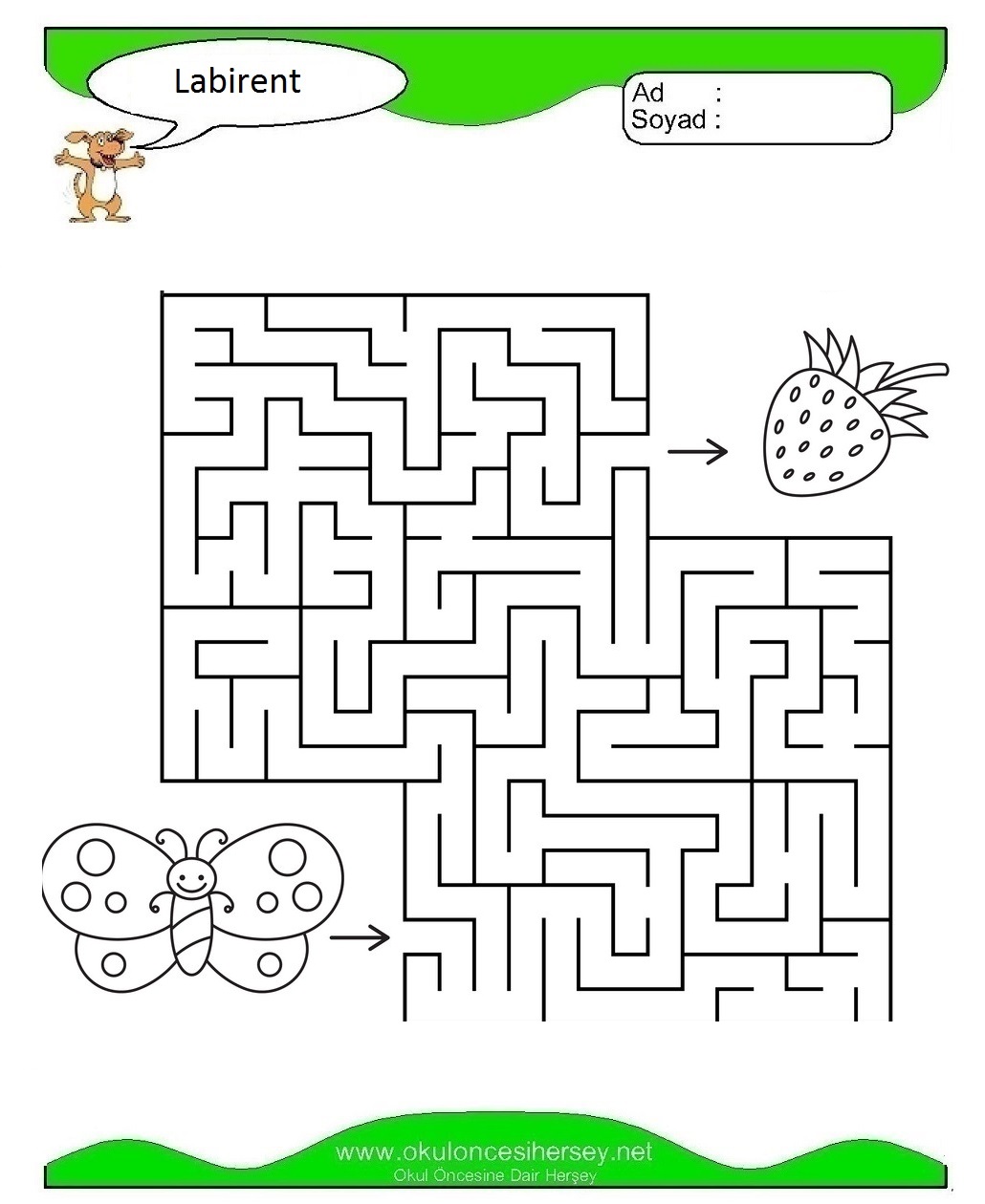 Labirent Bulmaca