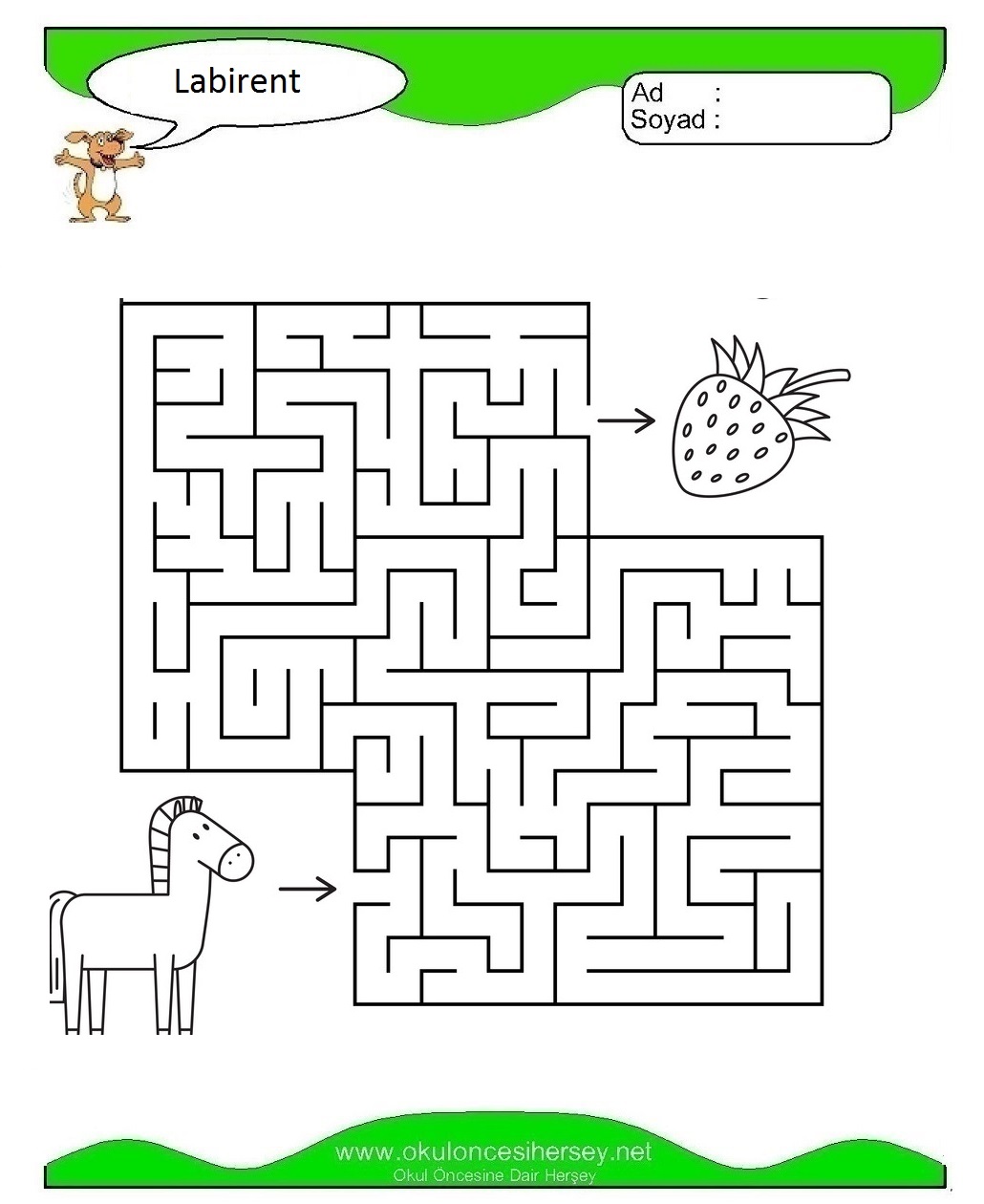 Labirent Bulmaca