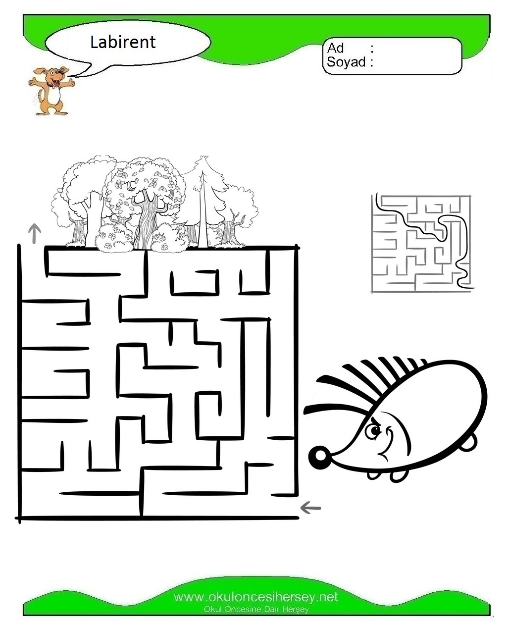 Labirent Bulmaca