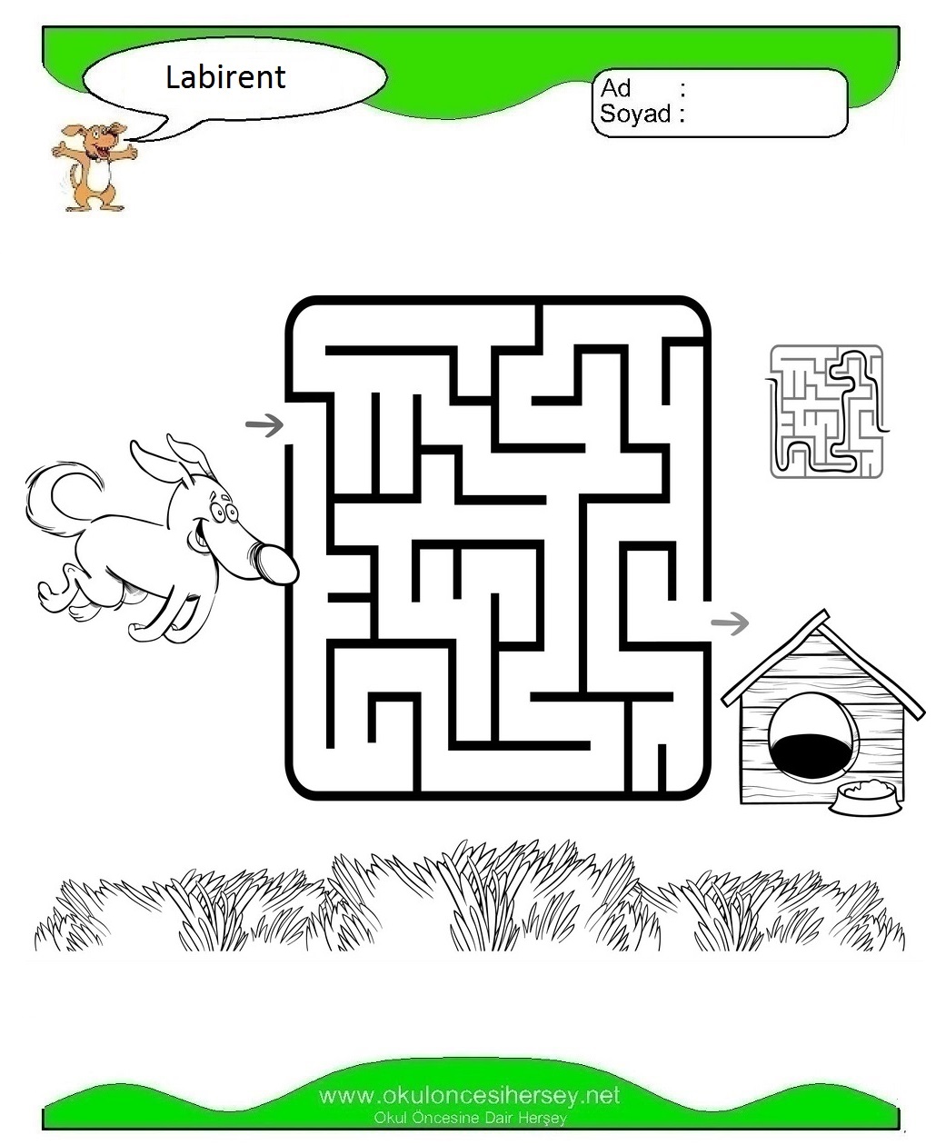 Labirent Bulmaca