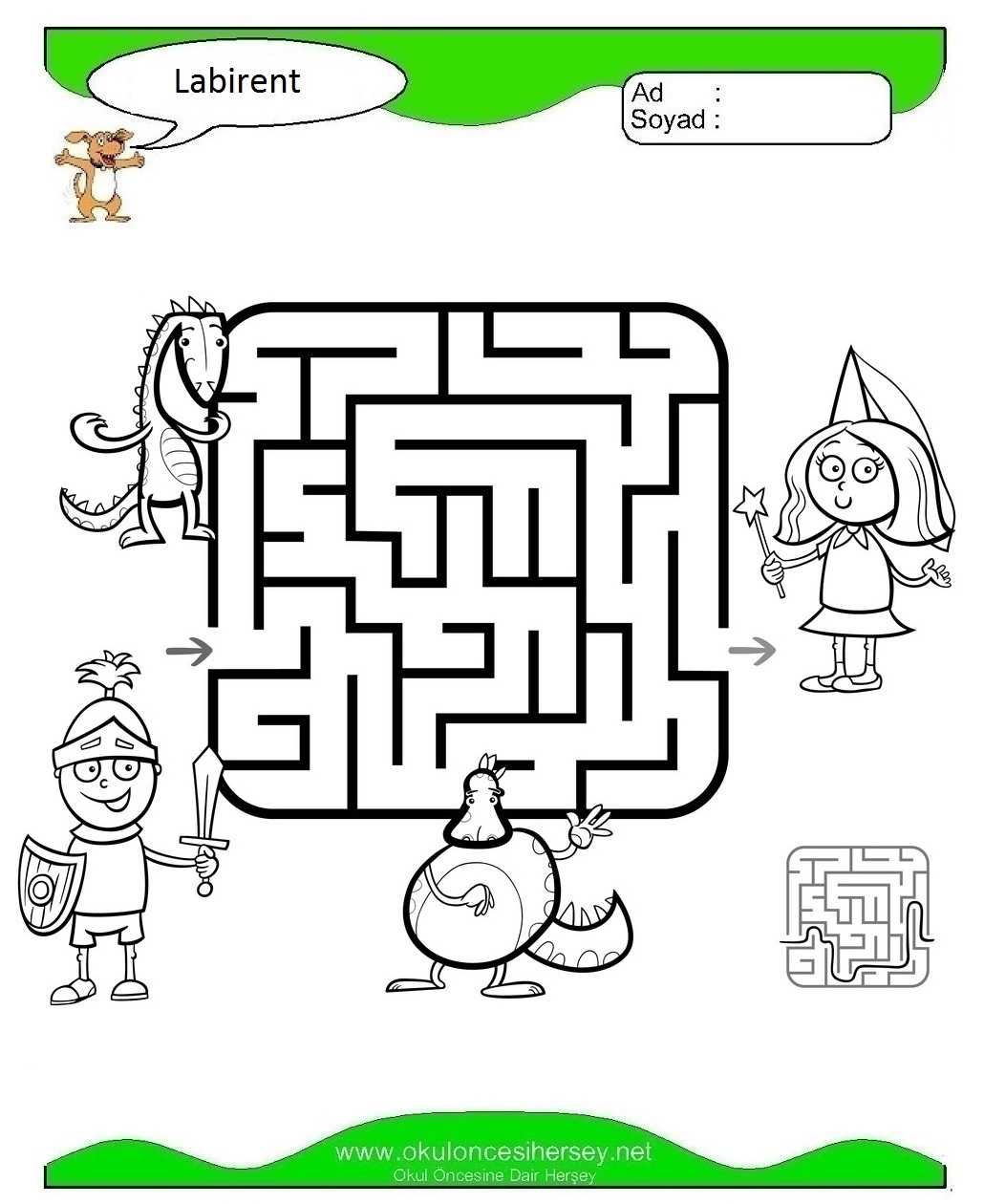 Labirent Bulmaca