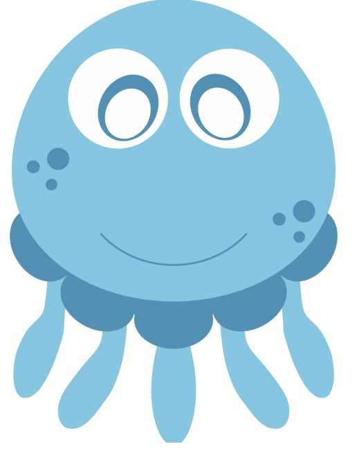 Çocuklar İçin  Deniz Canlıları Hazır Maske Şablonları 