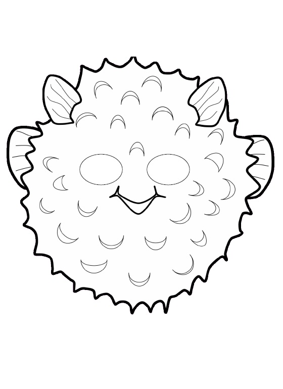 Çocuklar İçin  Deniz Canlıları Hazır Maske Şablonları 