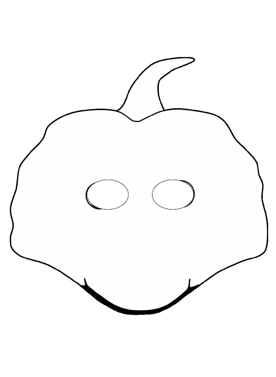 Çocuklar İçin  Deniz Canlıları Hazır Maske Şablonları 