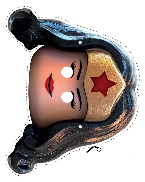 Çocuklar İçin  insan Hazır Maske Şablonları 