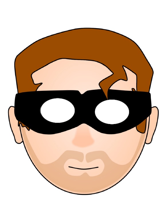 Çocuklar İçin  insan Hazır Maske Şablonları 