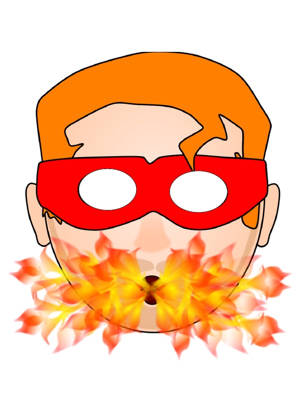 Çocuklar İçin  insan Hazır Maske Şablonları 