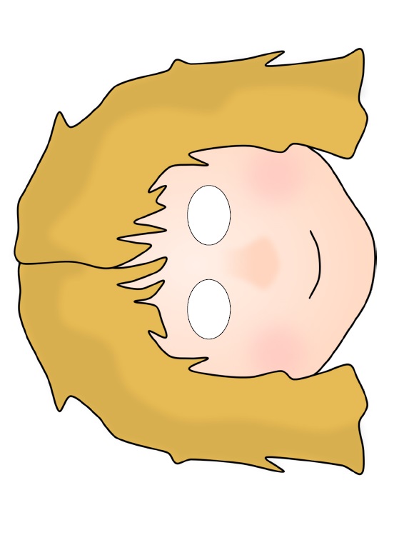 Çocuklar İçin  insan Hazır Maske Şablonları 