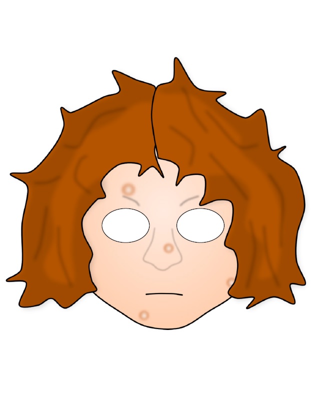 Çocuklar İçin  insan Hazır Maske Şablonları 