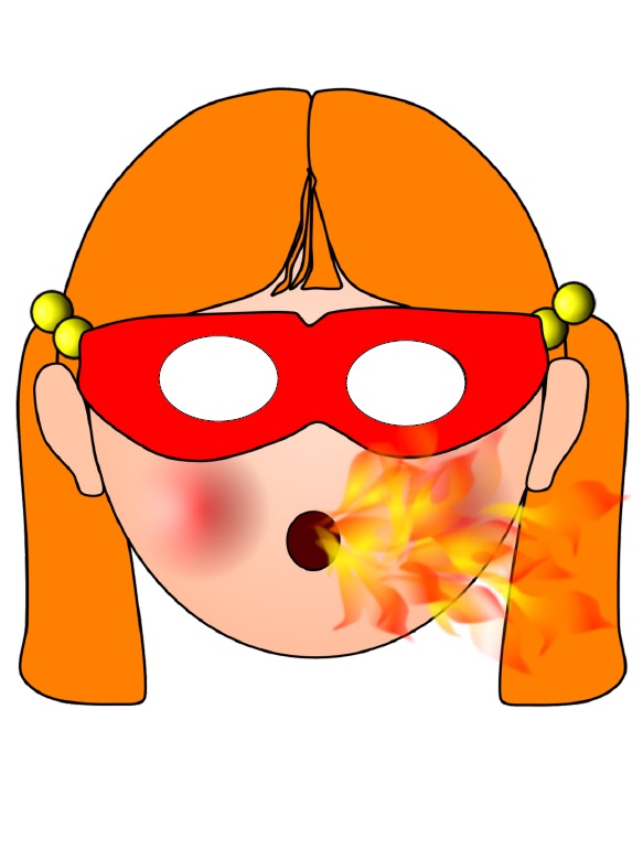 Çocuklar İçin  insan Hazır Maske Şablonları 