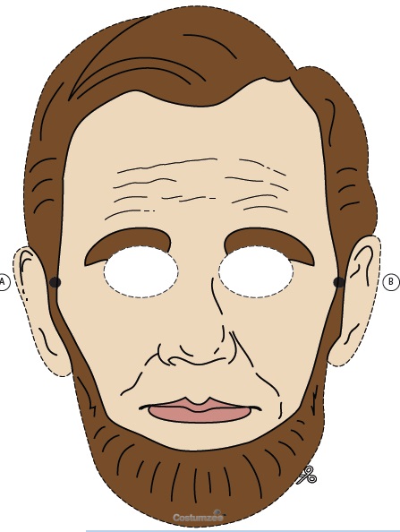 Çocuklar İçin  insan Hazır Maske Şablonları 