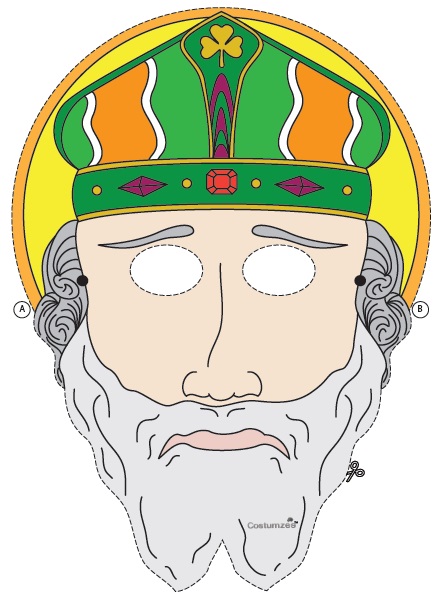 Çocuklar İçin  insan Hazır Maske Şablonları 