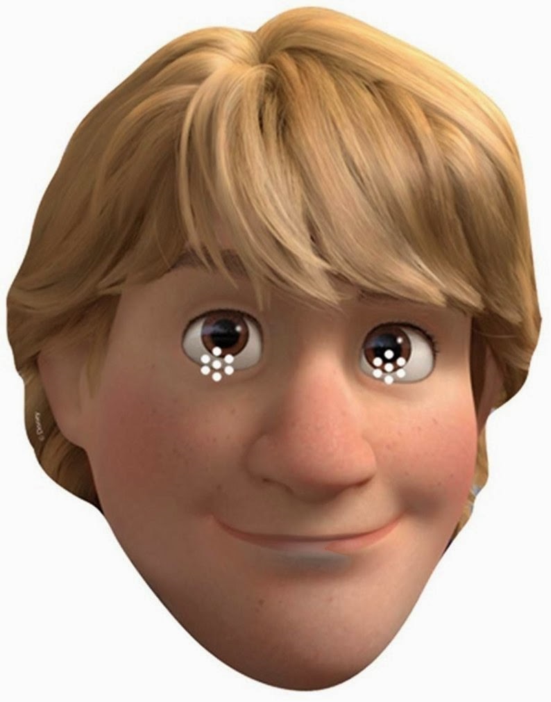 Çocuklar İçin  Çizgifilm Karakterleri Hazır Maske Şablonları 