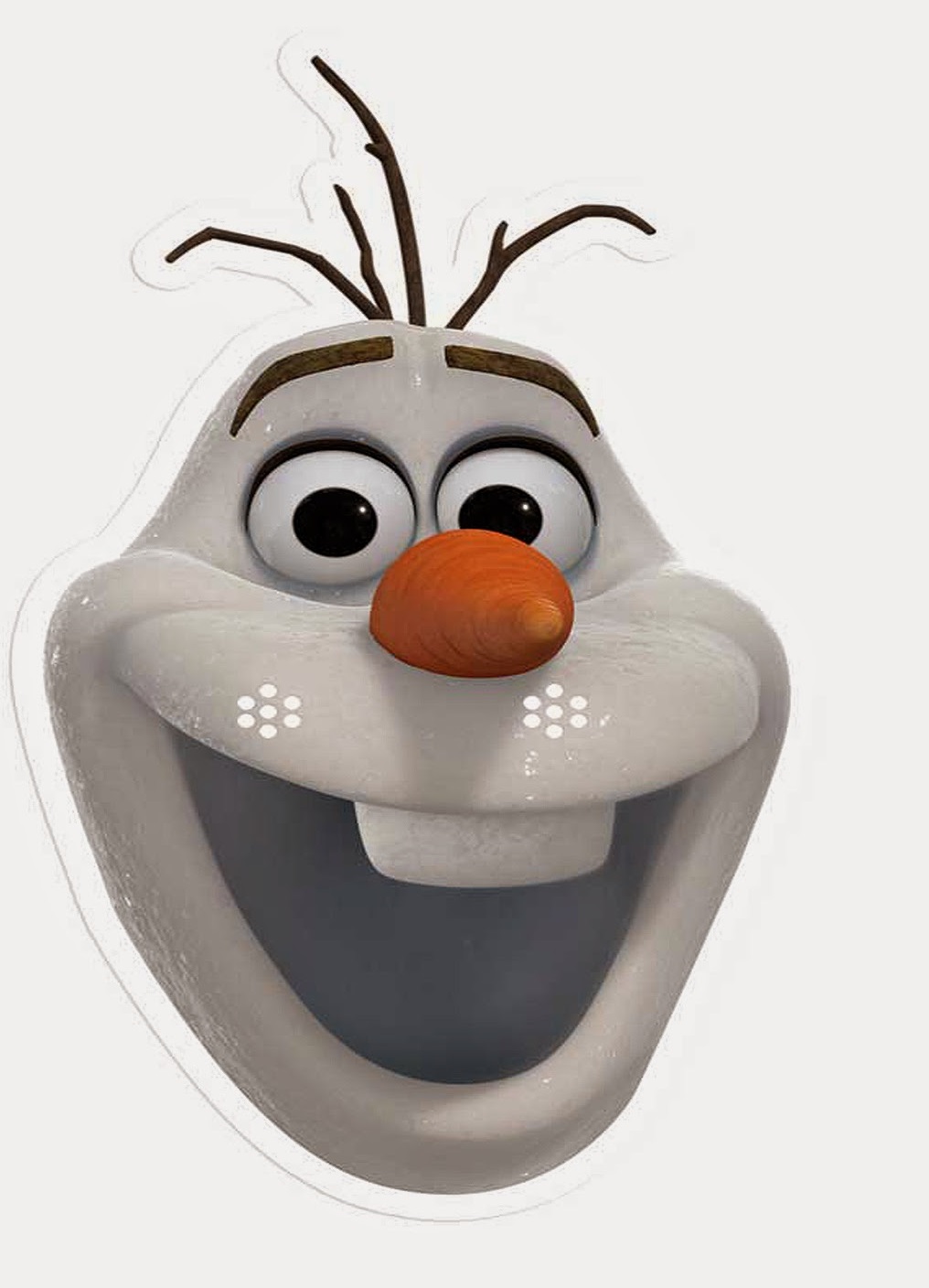 Çocuklar İçin  Çizgifilm Karakterleri Hazır Maske Şablonları 