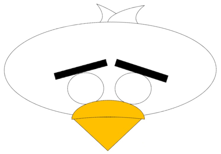 Çocuklar İçin  Çizgifilm Karakterleri Hazır Maske Şablonları 