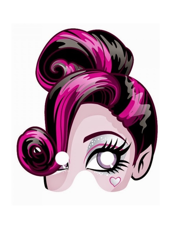 Çocuklar İçin  Çizgifilm Karakterleri Hazır Maske Şablonları 