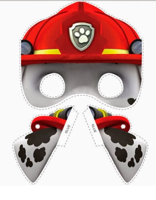 Çocuklar İçin  Çizgifilm Karakterleri Hazır Maske Şablonları 