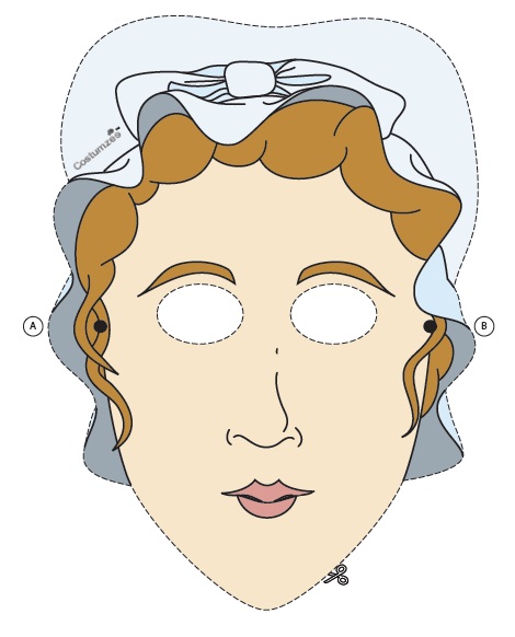 Çocuklar İçin  Meslekler Hazır Maske Şablonları 