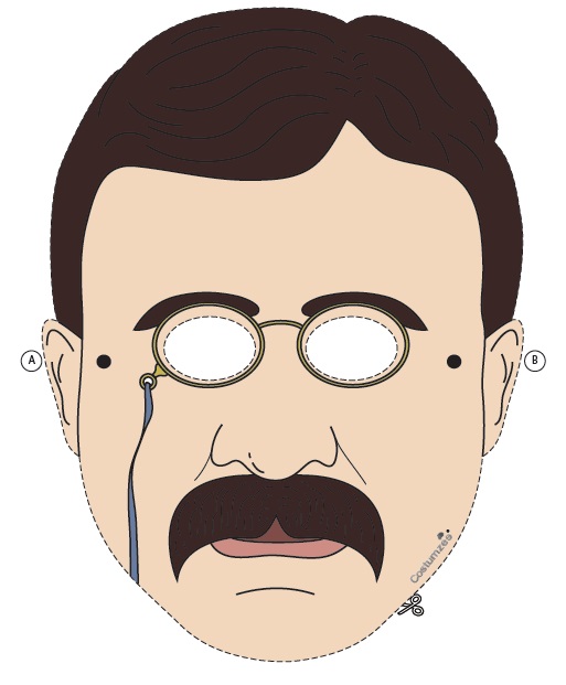 Çocuklar İçin  Meslekler Hazır Maske Şablonları 