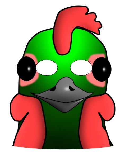 çocuklar için hazır kağıttan horoz maskesi şablonu