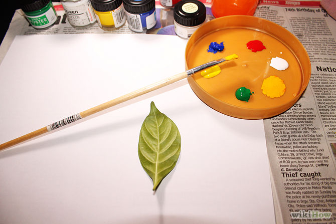 Yaprak Baskı Çalışmalaçrı