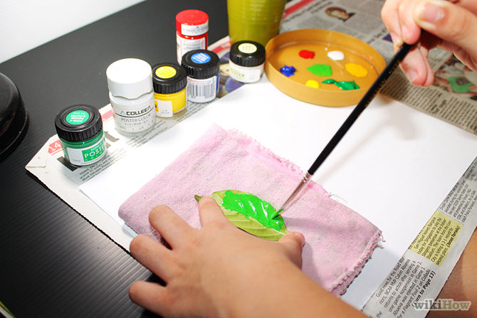 Yaprak Baskı Çalışmalaçrı