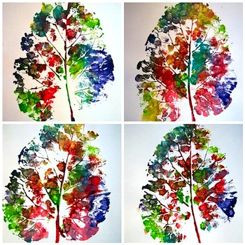 Yaprak Baskı Çalışmalaçrı