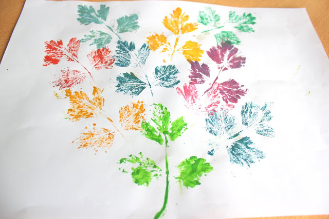 Yaprak Baskı Çalışmalaçrı