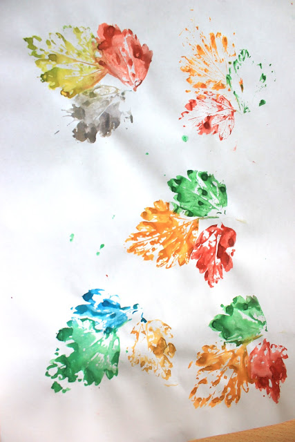 Yaprak Baskı Çalışmalaçrı