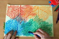 Yaprak Baskı Çalışmalaçrı