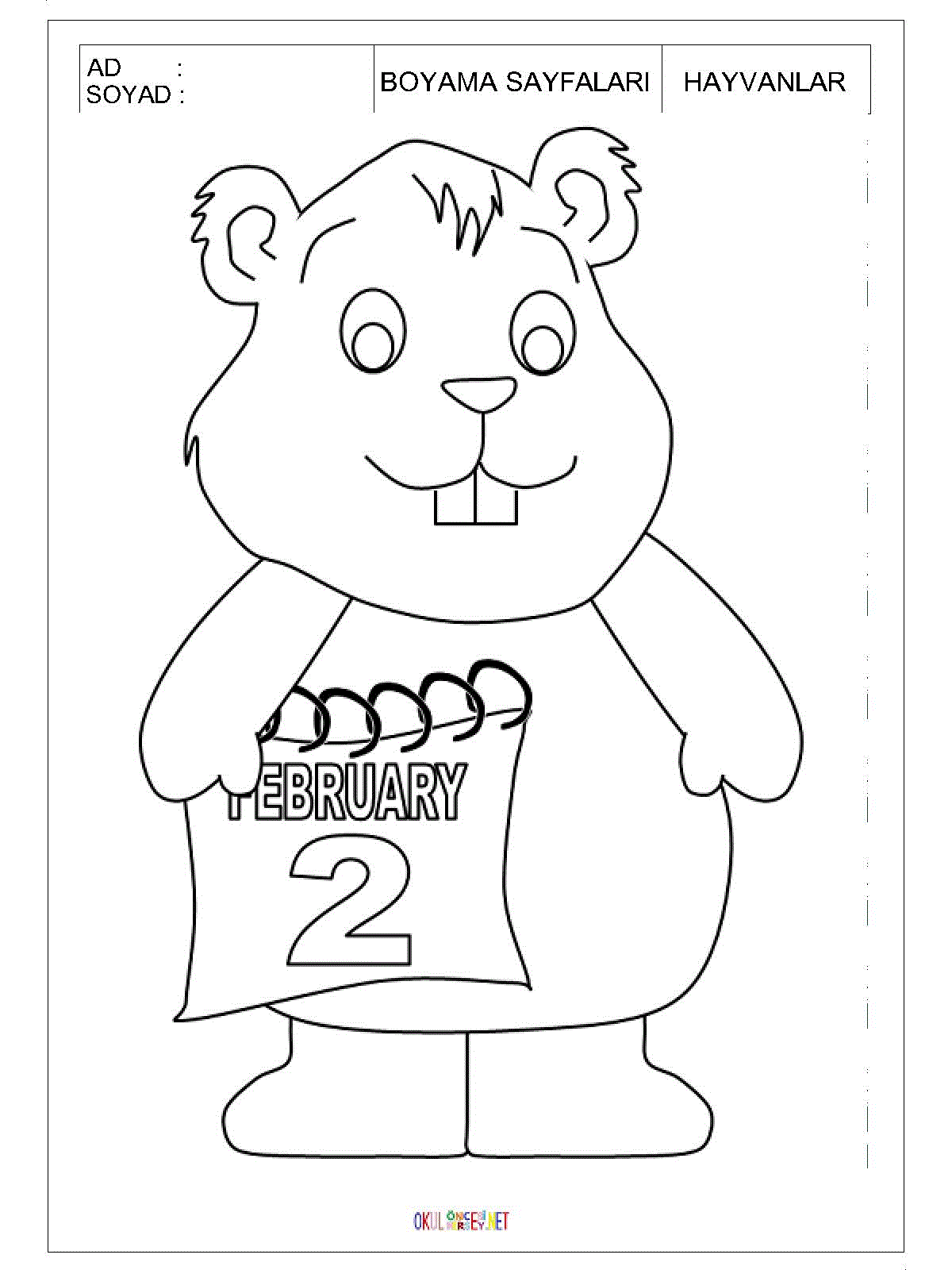 sicap boyama sayfası