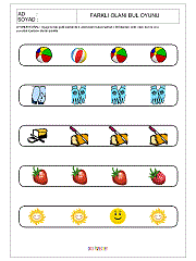 Farklı Olanı Bul Oyunu