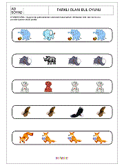 Farklı Olanı Bul Oyunu