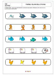 Farklı Olanı Bul Oyunu