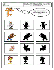 Gölgesi İle Eşleştir