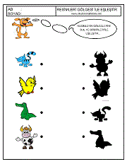 Gölgesi İle Eşleştir